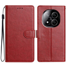 Oldalra nyíló tok Xiaomi Redmi Note 14 Pro 5G telefonhoz - BARNA