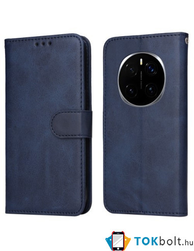 Oldalra nyíló tok Honor Magic7 Pro telefonhoz - KÉK