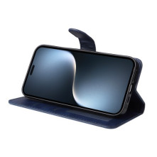 Oldalra nyíló tok Honor Magic7 Pro telefonhoz - KÉK