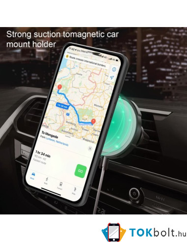 Kemény műanyag és rugalmas TPU hibrid tok Honor Magic7 Lite telefonhoz - KÉK