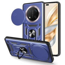 Kemény műanyag és rugalmas TPU hibrid tok Honor Magic7 Lite telefonhoz - KÉK