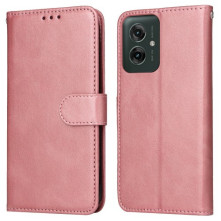 Oldalra nyíló tok Motorola Moto G55 telefonhoz - PINK