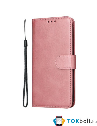 Oldalra nyíló tok Motorola Moto G55 telefonhoz - PINK