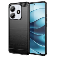 Xiaomi Redmi Note 14 5G karbon mintás tok - FEKETE