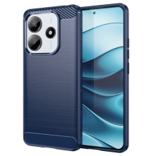 Xiaomi Redmi Note 14 5G karbon mintás tok - KÉK