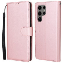 Oldalra nyíló tok Samsung Galaxy S25 Ultra telefonhoz - RÓZSAARANY