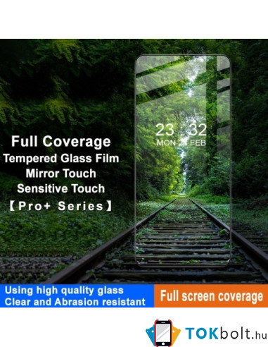 IMAK kijelzővédő karcálló edzett üveg Xiaomi Redmi Note 14 5G típusú készülékhez - 1 db