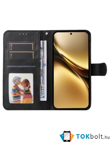Oldalra nyíló tok Vivo X200 Pro telefonhoz - FEKETE