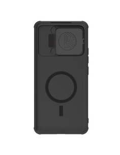 NILLKIN masszív tok kameravédővel Xiaomi Poco F6 Pro telefonhoz - FEKETE