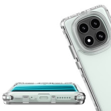 Elő és hátlapi TPU tok Xiaomi Redmi Note 14 Pro 5G készülékhez - ÁTTETSZŐ