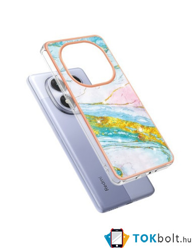 Rugalmas TPU tok Xiaomi Redmi Note 14 Pro 5G készülékhez - MÁRVÁNY