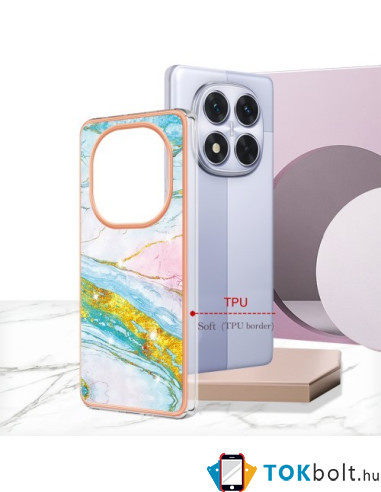 Rugalmas TPU tok Xiaomi Redmi Note 14 Pro 5G készülékhez - MÁRVÁNY