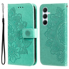 Dombornyomott mandala mintás notesztok Samsung Galaxy A36 / Galaxy A56 telefonhoz - KÉK