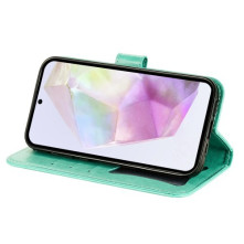Dombornyomott mandala mintás notesztok Samsung Galaxy A36 / Galaxy A56 telefonhoz - KÉK