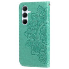 Dombornyomott mandala mintás notesztok Samsung Galaxy A36 / Galaxy A56 telefonhoz - KÉK