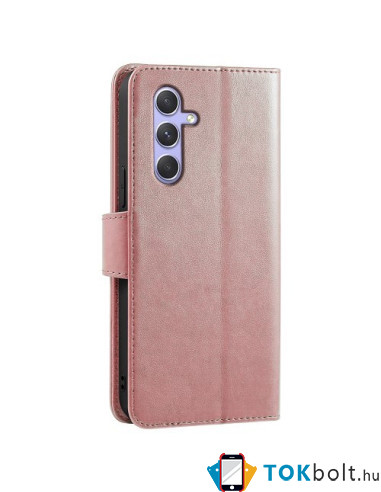 Oldalra nyíló tok Samsung Galaxy A36 / Galaxy A56 telefonhoz - RÓZSAARANY