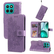 Dombornyomott mandala mintás notesztok Honor X8c telefonhoz - LILA