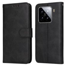 Oldalra nyíló tok Xiaomi 15 telefonhoz - FEKETE