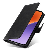 Oldalra nyíló tok Xiaomi 15 telefonhoz - FEKETE