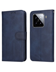 Oldalra nyíló tok Xiaomi 15 telefonhoz - KÉK