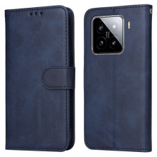 Oldalra nyíló tok Xiaomi 15 telefonhoz - KÉK