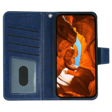 Oldalra nyíló tok Honor 400 Lite telefonhoz - KÉK