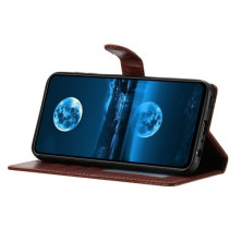 Oldalra nyíló tok Samsung Galaxy A26 telefonhoz - BARNA
