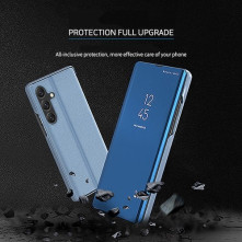 Flip telefontok átlátszó előlappal Samsung Galaxy A26 készülékhez - RÓZSAARANY
