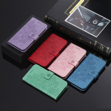 Dombornyomott mandala mintás notesztok Honor 400 Lite telefonhoz - RÓZSAARANY
