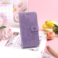 Dombornyomott mandala mintás notesztok Honor 400 Lite telefonhoz - RÓZSAARANY