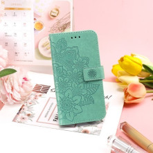 Dombornyomott mandala mintás notesztok Honor 400 Lite telefonhoz - RÓZSAARANY