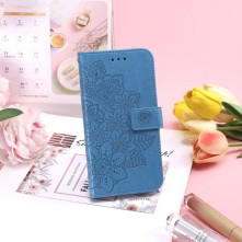 Dombornyomott mandala mintás notesztok Honor 400 Lite telefonhoz - RÓZSAARANY