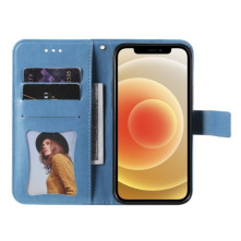 Dombornyomott mandala mintás notesztok Honor 400 Lite telefonhoz - KÉK