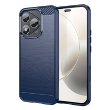 Honor 400 Lite karbon mintás tok - KÉK