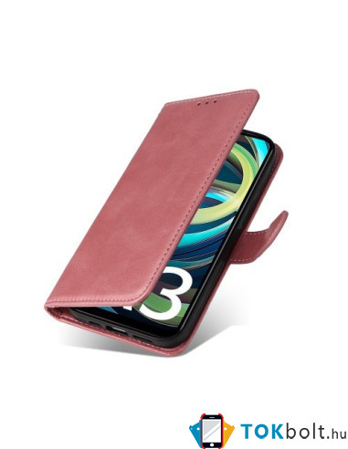 Oldalra nyíló tok Xiaomi Redmi A3 telefonhoz - RÓZSAARANY
