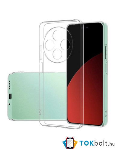 Rugalmas TPU tok Xiaomi Redmi 14C / Redmi 14R / Poco C75 készülékhez - ÁTTETSZŐ