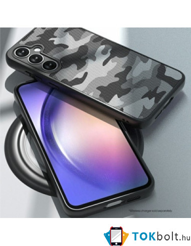 Rugalmas TPU tok Samsung Galaxy A26 készülékhez - TEREPMINTÁS