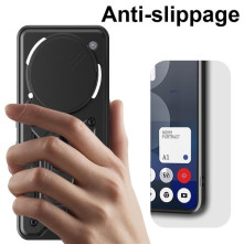 Kemény műanyag és rugalmas TPU hibrid tok Nothing Phone (3a) telefonhoz - KÉK
