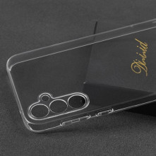 Rugalmas TPU tok Samsung Galaxy A55 készülékhez - ÁTTETSZŐ