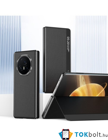 Oldalra nyíló tok Honor Magic V3 5G telefonhoz - FEKETE