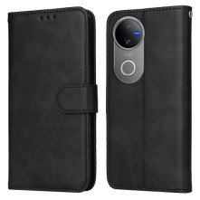Oldalra nyíló tok Vivo V50 telefonhoz - FEKETE