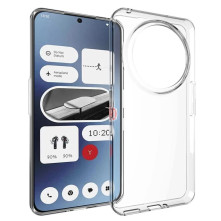 Rugalmas TPU tok Nothing Phone (3a) Pro készülékhez - ÁTTETSZŐ