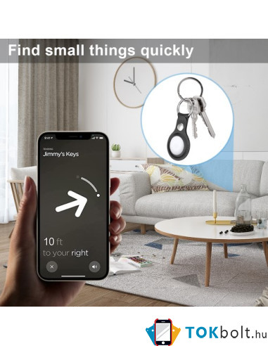 Kulcstartós védőtok Apple AirTag készülékhez - 1db