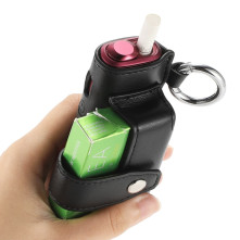 IQOS Iluma i One / Iluma One elektromos cigaretta tartó tok - 12.5 x 6 x 5 cm - FEKETE