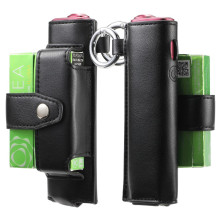 IQOS Iluma i One / Iluma One elektromos cigaretta tartó tok - 12.5 x 6 x 5 cm - FEKETE