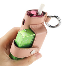 IQOS Iluma i One / Iluma One elektromos cigaretta tartó tok - 12.5 x 6 x 5 cm - RÓZSAARANY