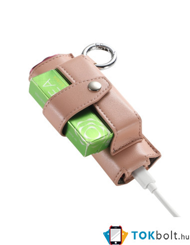 IQOS Iluma i One / Iluma One elektromos cigaretta tartó tok - 12.5 x 6 x 5 cm - RÓZSAARANY