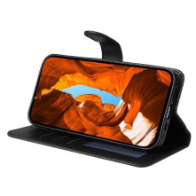 Oldalra nyíló tok Xiaomi 15 Ultra telefonhoz - FEKETE