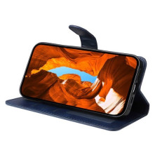 Oldalra nyíló tok Xiaomi 15 Ultra telefonhoz - KÉK