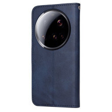 Oldalra nyíló tok Xiaomi 15 Ultra telefonhoz - KÉK